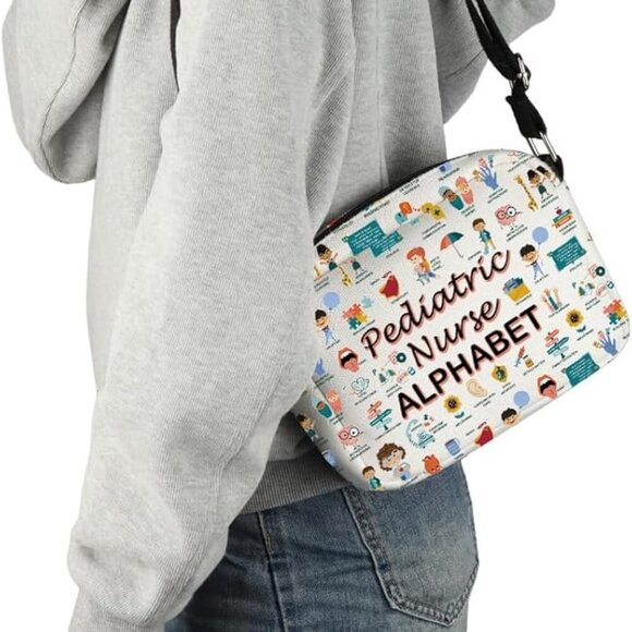 Elegant Crossbody Bag for Nurses - Perfect Gift for Peds & PICU Professionals - Picture 6 of 7